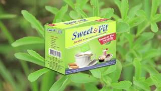 SWEET AND FIT Stevia I Herbal Dietary Supplement [upl. by Eppie]