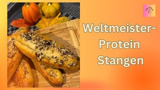 Weltmeister  Protein  Stangen brotbacken eiweißbrot selbstgemacht [upl. by Gay934]