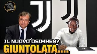 Juventus il nuovo Osimhen per Giuntoli contatti avviati  Analisi FcmNewsSport [upl. by Sedinoel576]