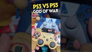 PS5 x PS3  Edição god of war qual é o melhor controle [upl. by Rihana395]