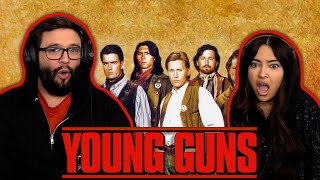 Young Guns 1988 First Time Watching Movie Reaction [upl. by Shumway]