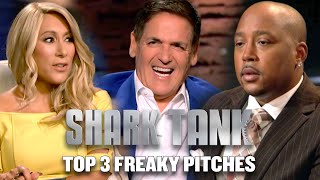 Shark Tank US  Top 3 Times The Sharks Were Freaked Out [upl. by Cimah151]