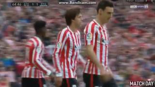 Aritz Aduriz Header Goal  Athletic Bilbao vs Real Madrid 11  La Liga 18032017 HD [upl. by Anawal]