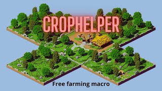 Updated farming macro Hypixel Skyblock 80m daily  working for garden updated on 2708 [upl. by Jaine]