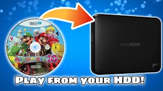 How to play Wii U games from your HDD  WUDD [upl. by Atirak]