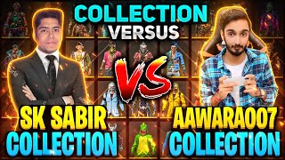 SK Sabir Vs AAWARA Funniest 🤣 Collection Versus Richest Freefire Player  Free fire [upl. by Goldfarb]