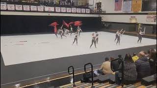 DCHS Varsity Winter Color Guard  Victor Andrew High School [upl. by Bello]