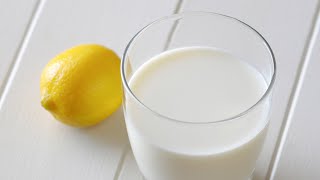 How to Make Homemade Buttermilk  Buttermilk Recipe [upl. by Eintruoc922]