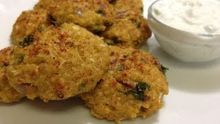 Quinoa Falafel Recipe  HASfit Healthy Falafel Recipe  Healthy Quinoa Recipes  Quinoa Recipe [upl. by Retnyw922]