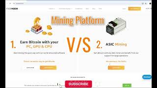 NiceHash  Crypto Mining Platform  GPU VS ASIC  Miners BTC Mine [upl. by Rolyab]