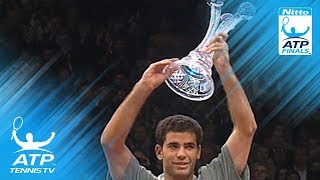 Sampras vs Becker ATP Finals 1996 Final Highlights [upl. by Skutchan122]