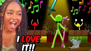 The BEST Note Block Concert EVER  Animation vs Minecraft Shorts 35 Reaction [upl. by Hcurob304]