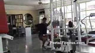 Ejercicio de Musculación Dorsales en Polea [upl. by Neyuh]