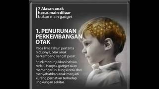 waspada  bahaya gadget bagi anak kecil  dampak negatif jika anak diberi gadget terlalu dini [upl. by Refanej]