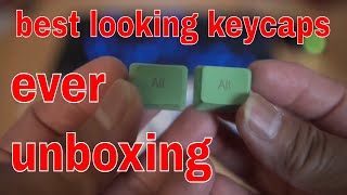 SUNZIT KEYCAPS 87 KEYS PBT KEYCAPS UNBOXING [upl. by Aicatsanna]