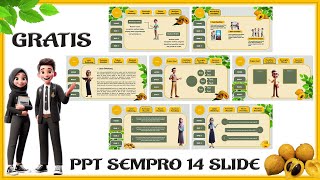 PPT Seminar Proposal l Sempro Tema Buah Compolay Gratis Part 37 [upl. by Leahci]