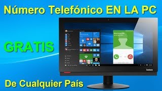 Como Tener Un Número Telefónico en la PC GRATIS│Hacer Llamadas desde la Computadora 2019 [upl. by Sharos25]