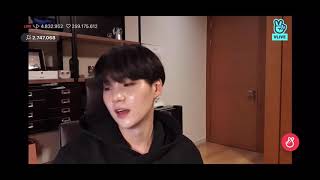 BTS Suga  28 ft NiiHWA Agust D Vlive 200528 [upl. by Aleik]