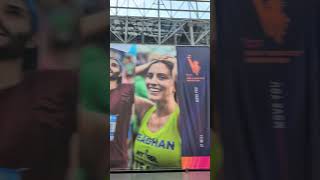 Part 1 of my experience with the NYC Marathon Expo  Bib pick up  nycmarathon run nyc shorts [upl. by Jakoba978]