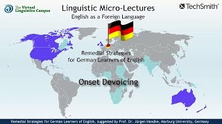 EFL101  Onset Devoicing  Remedial Strategies for German EFL Learners [upl. by Airekat623]