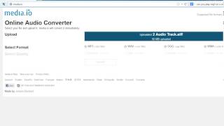 How to Convert aiff to mp3 [upl. by Aisatsan]