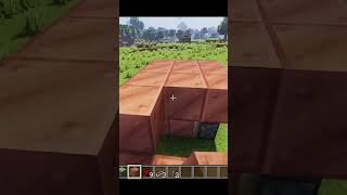 Minecraft Secret Door😱 minecraft shorts [upl. by Irwin]