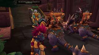 WoW BFA Patch 815  Zandalari Troll Allied Race Unlock Questline [upl. by Namlas]