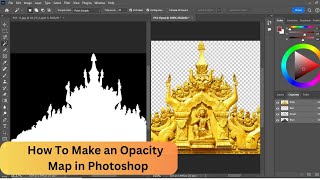 SketchUp Vray opacity Map in Photoshop [upl. by Llevart542]