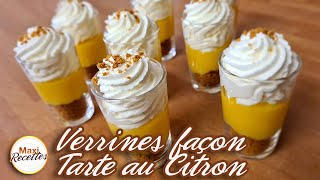 Verrines Speculoos Citron Chantilly  Recette Facile [upl. by Sharona]