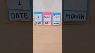 DIY calendarhomemade calendarcalendar making with papercreative craft [upl. by Jedediah]