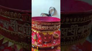 Karwa chauth Pooja Thaali ashort karwachauthspecial karwachauth poojathali shortvideos [upl. by Ivon]