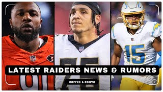 Raiders  Sign 3 Time Pro Bowl OL 👀  Add Speed To WR Group  ☕️🏴‍☠️ [upl. by Proctor]