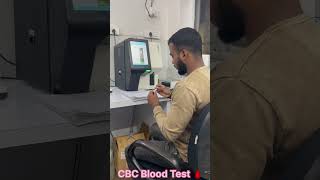 CBC Blood Test 🩸 ytshorts [upl. by Kindig418]