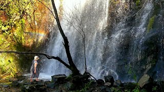 Cascata do Barbelote Waterfall Monchique Algarve Portugal [upl. by Sefton]