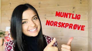 Muntlig NORSKPRØVE B1B2 Norwegian language EXAMHOW to pass exam [upl. by Neumark]