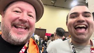 Sonny Strait attempts to teach me how to do Krillin Weebcon 2024 Allen Texas [upl. by Ferdinana]