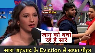 Gauhar Khan Interview After Bigg Boss 14 Gauhar Khan On Her Top 3 Gauhar Against Sara Eviction [upl. by Silloh]