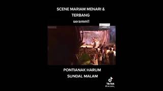 Filem Pontianak Harum Sundal Malam scene Mariam menari amp terbang 😱😱😱😱😱😱😱 [upl. by Francisco]