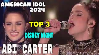 American Idol 2024 TOP 3  Abi Carter quotThe Chainquot a Song by Fleetwood Mac [upl. by Nichani640]