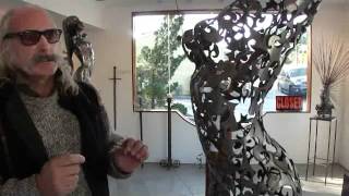 Metal Sculpture by Stephen FitzGerald 1 [upl. by Sholeen]