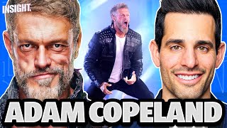 Adam Copeland 25 Years Of Edge Choosing AEW Over WWE WrestleMania Moments Christian Cage [upl. by Sinnej439]