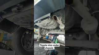 TOYOTA VIOS XLE CVT UNDER CHASSIS toyotavios subscribe underchassis [upl. by Durr]