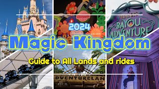 Disney Magic Kingdom Guide to All Lands and Rides [upl. by Naletak]