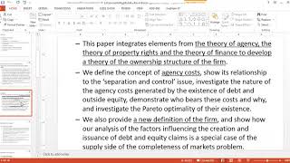 Seminal Paper discussion PartV [upl. by Champ]