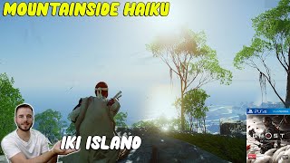 Mountainside Haiku  GHOST OF TSUSHIMA  Iki Island  PS4 Pro detorio [upl. by Zeidman]