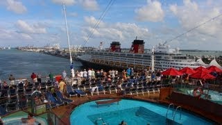 Carnival Breeze Miami Time Lapse [upl. by Tedder]