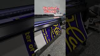 Roland VG3640 putting in the work decals smallbusiness printingmethod custom work [upl. by Bethesda831]