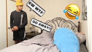 Having BAD PERIOD CRAMPS PRANK on BOYFRIEND  HILARIOUS REACTION 😂❤ [upl. by Onitram92]