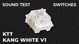 KTT Kang White V1 ft FL Esport CMK87  Sound Test [upl. by Freud93]