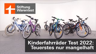 Test Kinderfahrräder 2022 Woom fällt durch im KinderfahrradTest  5 Kinderräder sind mangelhaft [upl. by Aleunam39]